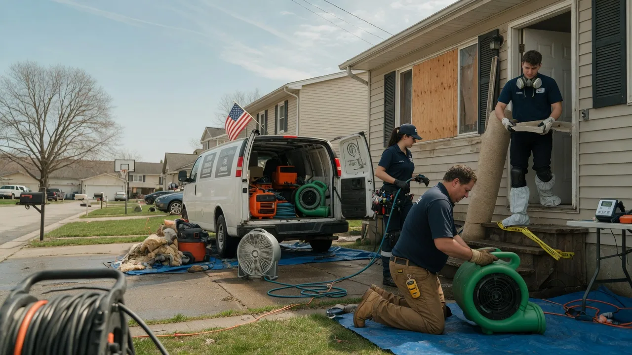 Water Damage Restoration in Harmony, NC near me